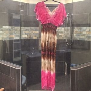 Sleeved Maxi Dress